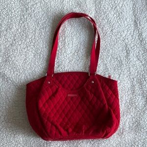 Vibrant Red Vera Bradley Glenna Shoulder Bag!